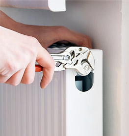 Central heating radiator repair and installation in St Albans by The Jobbing Plumber